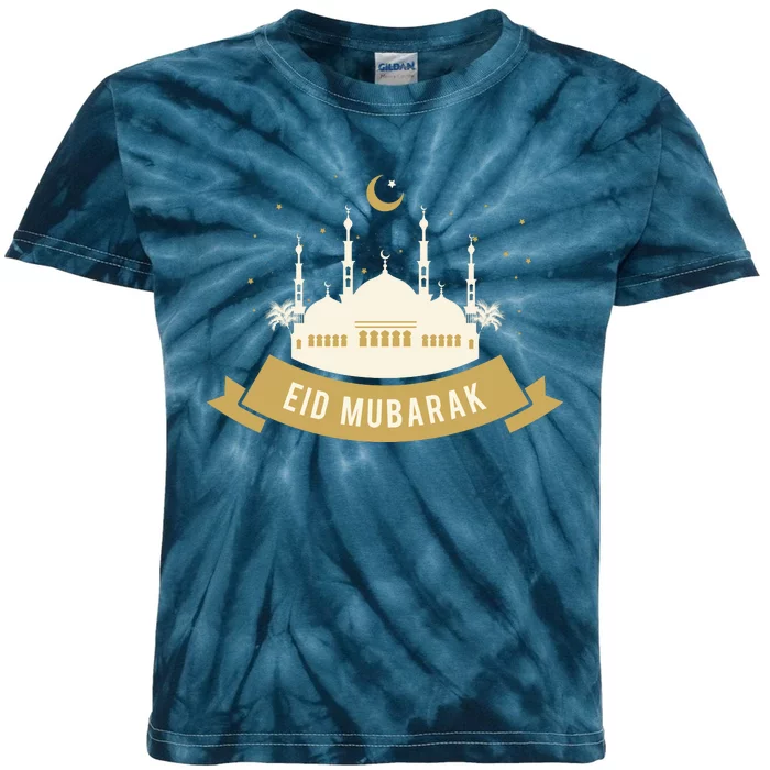 Celebrate EID MUBARAK Festival Kids Tie-Dye T-Shirt