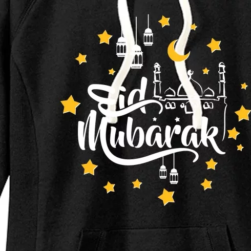 Celebrate Eid Mubarak Women's Fleece Hoodie