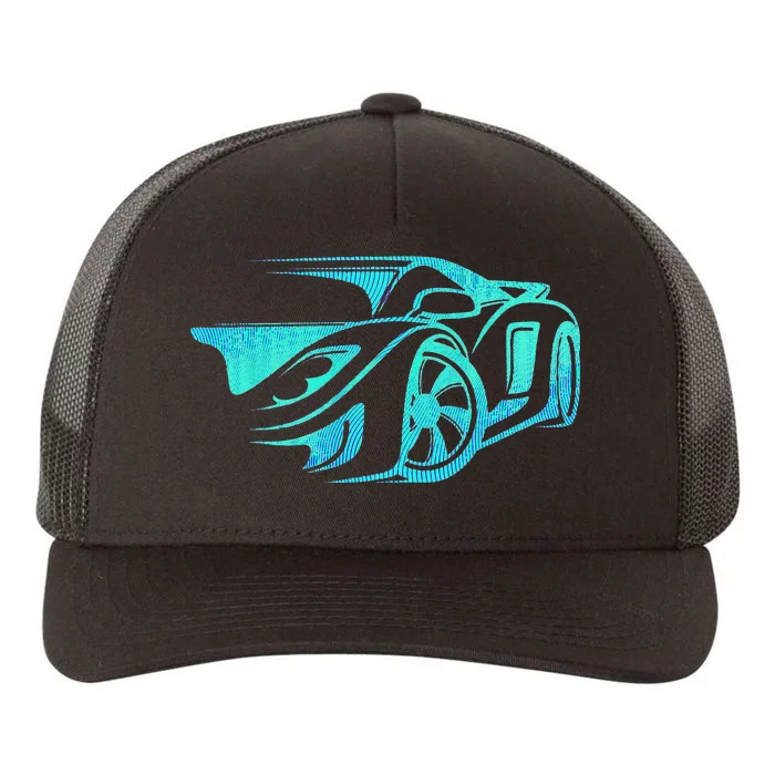 Car Enthusiast Muscle Car Gift Exotic Yupoong Adult 5-Panel Trucker Hat