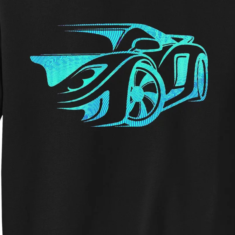 Car Enthusiast Muscle Car Gift Exotic Tall Sweatshirt