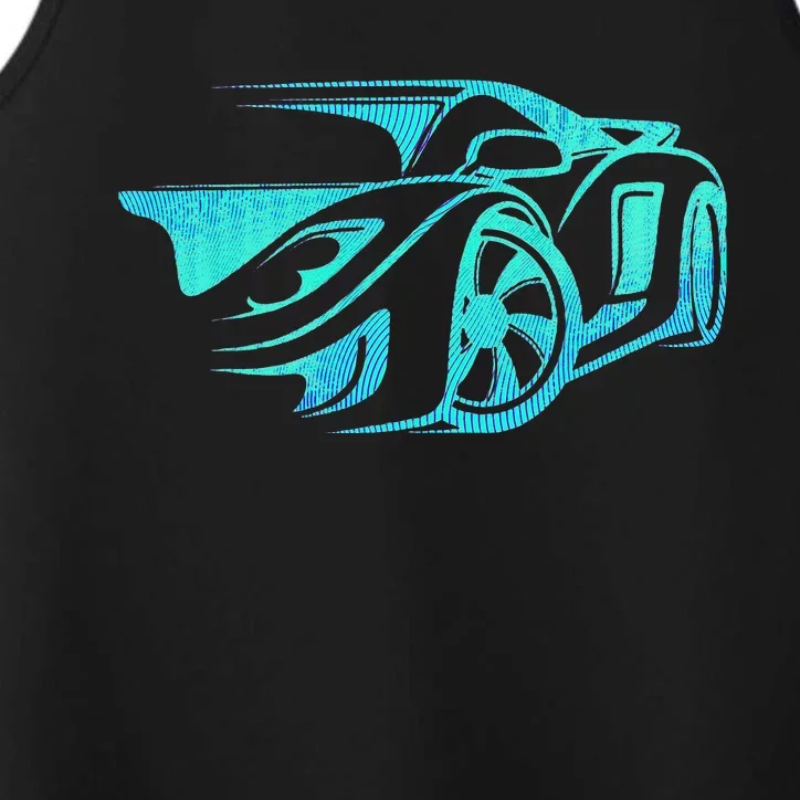 Car Enthusiast Muscle Car Gift Exotic Performance Tank