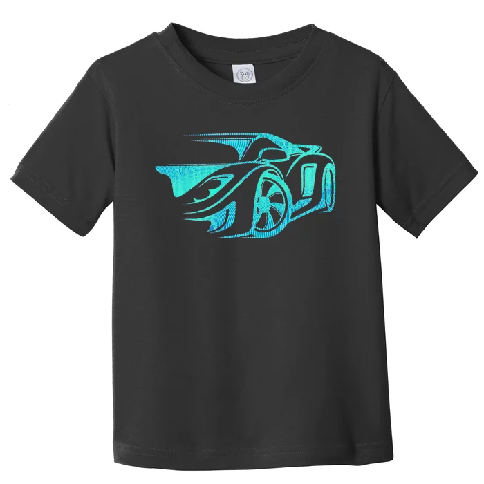 Car Enthusiast Muscle Car Gift Exotic Toddler T-Shirt