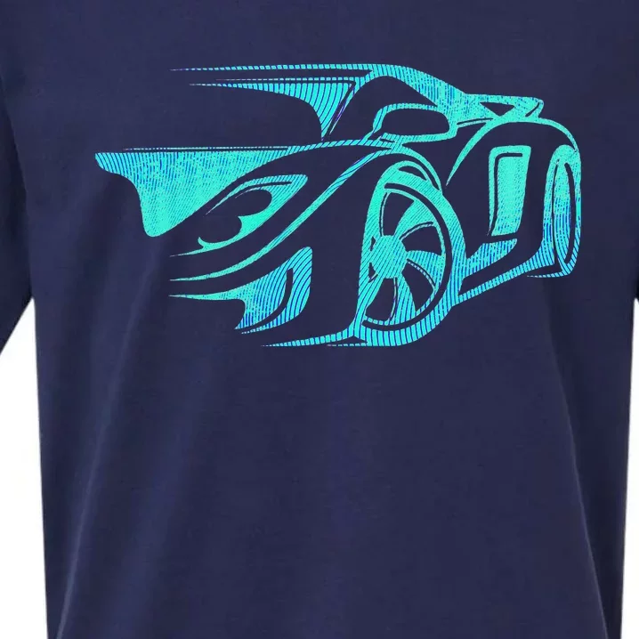 Car Enthusiast Muscle Car Gift Exotic Sueded Cloud Jersey T-Shirt