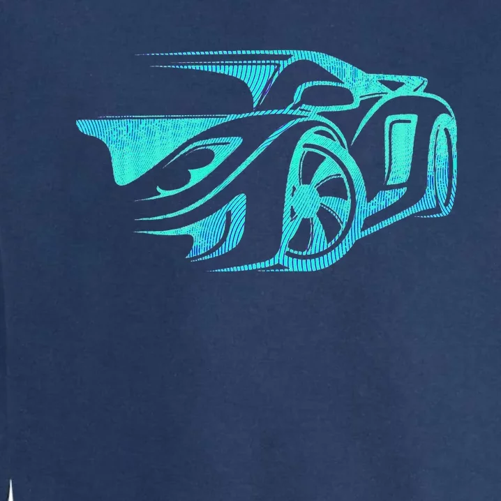 Car Enthusiast Muscle Car Gift Exotic Garment-Dyed Sweatshirt