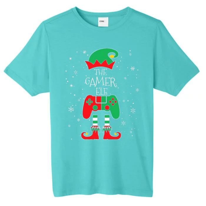 Christmas Elf Matching Gamer Family Gaming ChromaSoft Performance T-Shirt