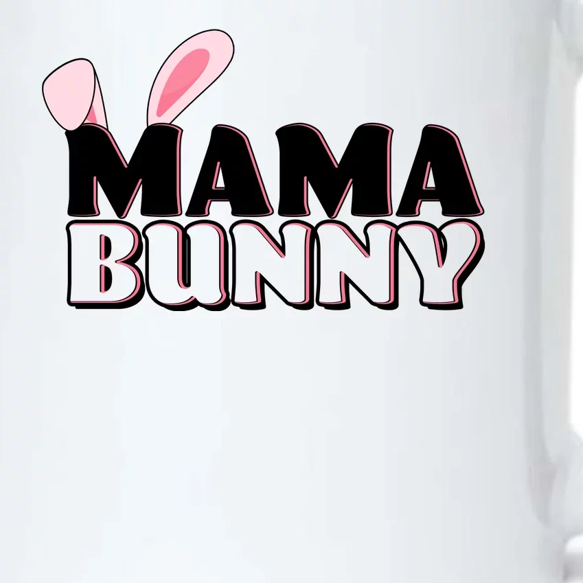 Cute Easter Mama Bunny Matching Family Shirts Black Color Changing Mug