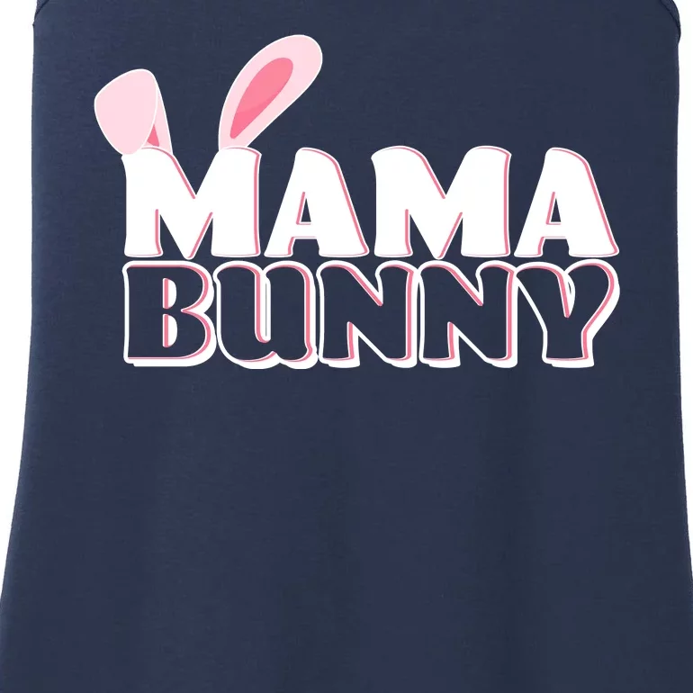 Cute Easter Mama Bunny Matching Family Shirts Ladies Essential Tank