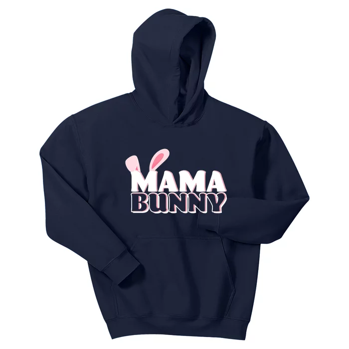 Cute Easter Mama Bunny Matching Family Shirts Kids Hoodie