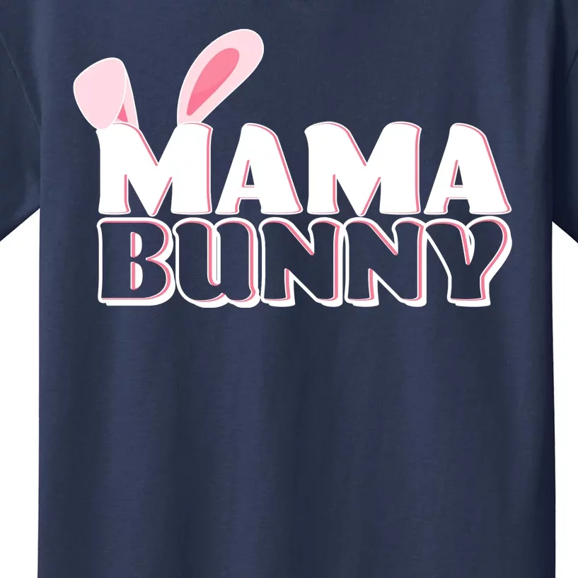 Cute Easter Mama Bunny Matching Family Shirts Kids T-Shirt