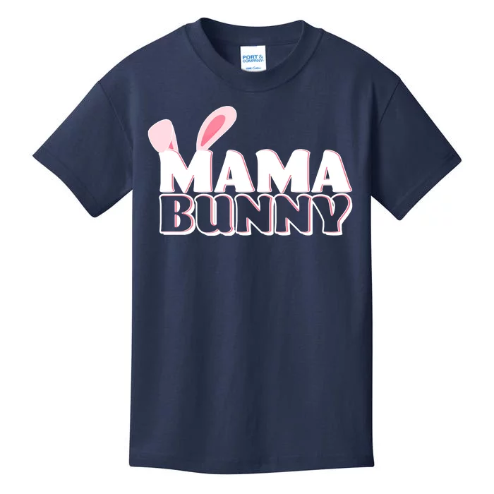 Cute Easter Mama Bunny Matching Family Shirts Kids T-Shirt