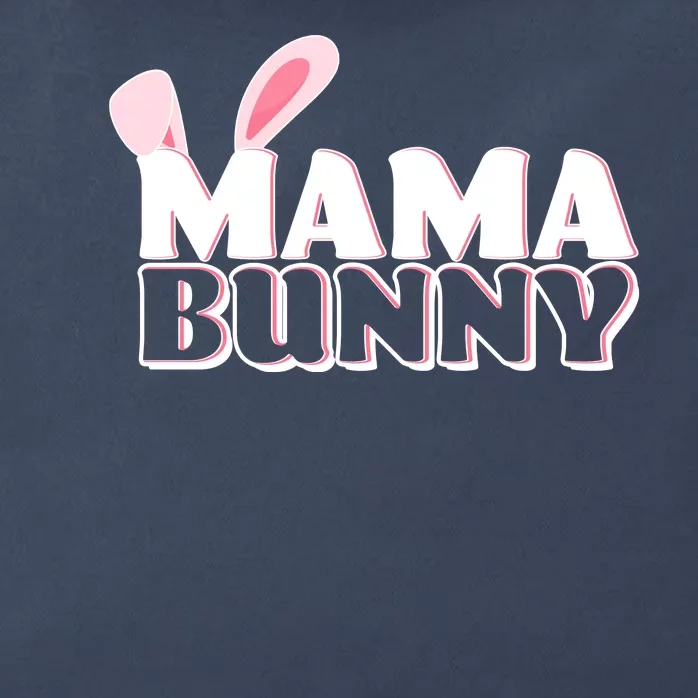 Cute Easter Mama Bunny Matching Family Shirts Zip Tote Bag