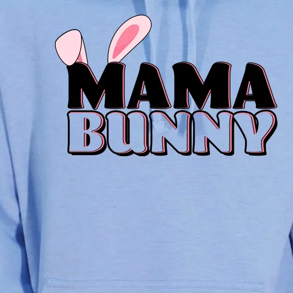 Cute Easter Mama Bunny Matching Family Shirts Unisex Surf Hoodie