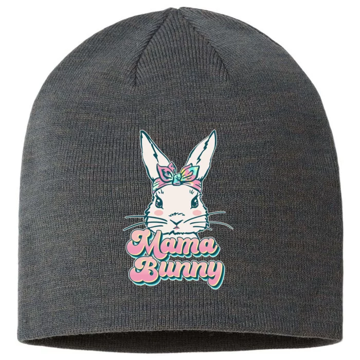 Cute Easter Mama Bunny 8 1/2in Sustainable Knit Beanie