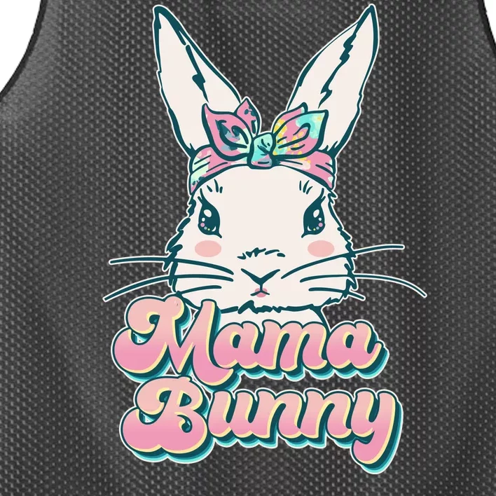 Cute Easter Mama Bunny Mesh Reversible Basketball Jersey Tank