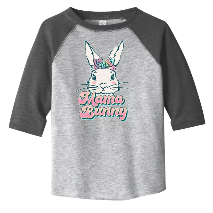 Cute Easter Mama Bunny Toddler Fine Jersey T-Shirt