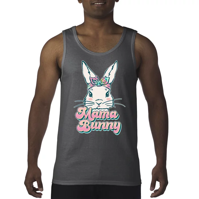 Cute Easter Mama Bunny Tank Top