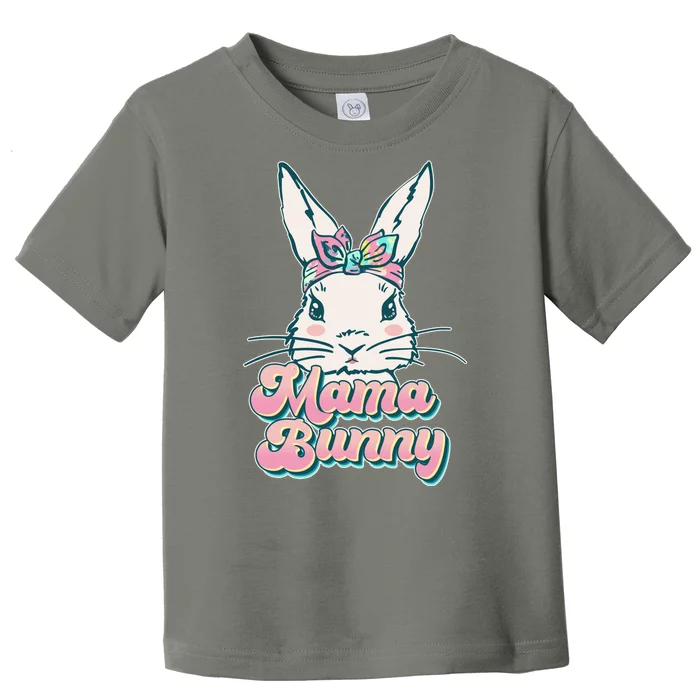 Cute Easter Mama Bunny Toddler T-Shirt