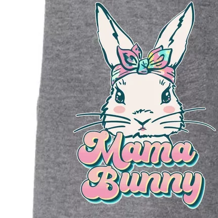 Cute Easter Mama Bunny Doggie 3-End Fleece Hoodie