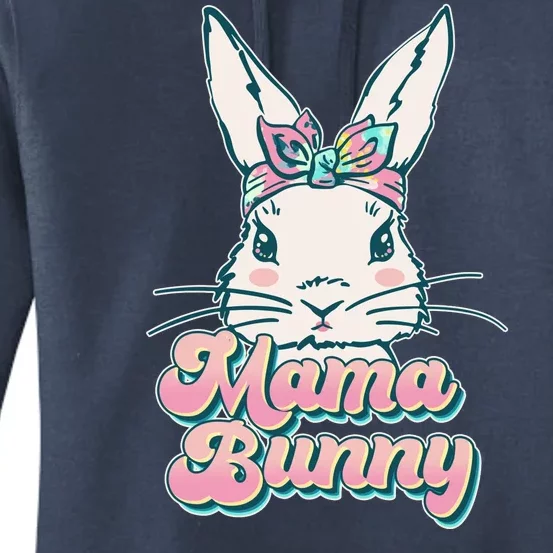 Cute Easter Mama Bunny Women's Pullover Hoodie