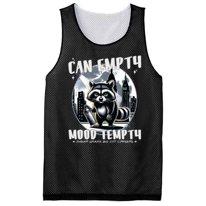 Can Empty Mood Tempty Big City Graffiti Mesh Reversible Basketball Jersey Tank