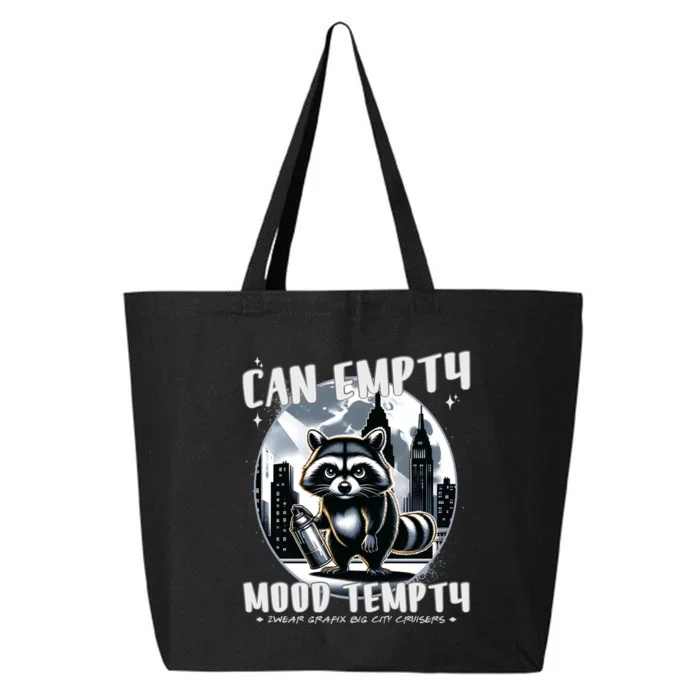 Can Empty Mood Tempty Big City Graffiti 25L Jumbo Tote