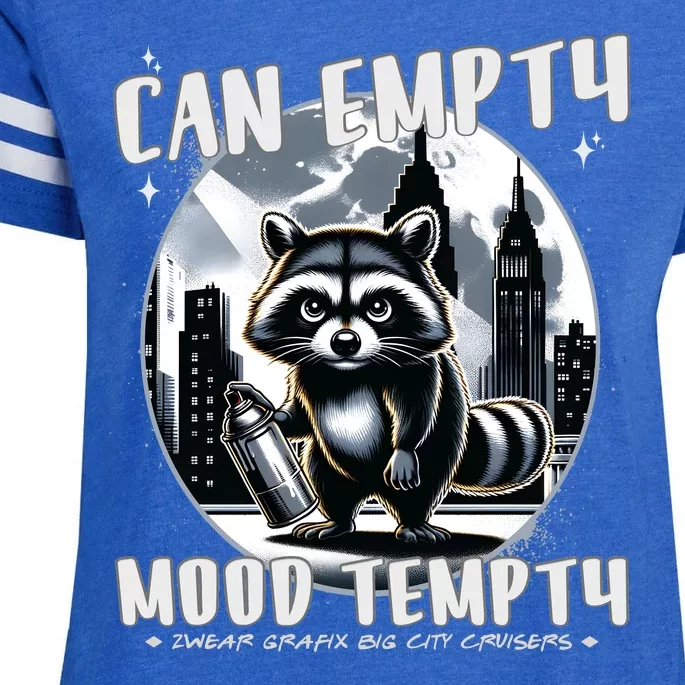 Can Empty Mood Tempty Big City Graffiti Enza Ladies Jersey Football T-Shirt