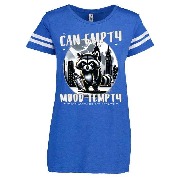 Can Empty Mood Tempty Big City Graffiti Enza Ladies Jersey Football T-Shirt