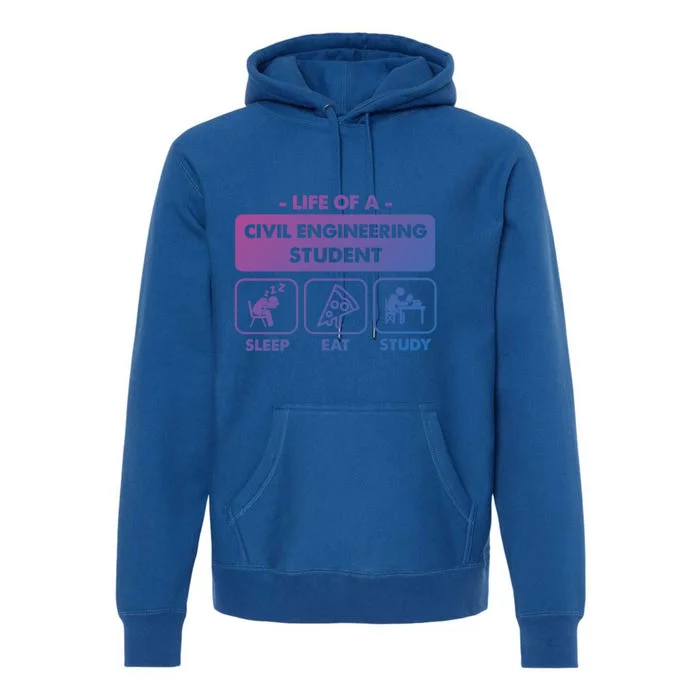 Civil Engineering Major Student Gift Meaningful Gift Premium Hoodie