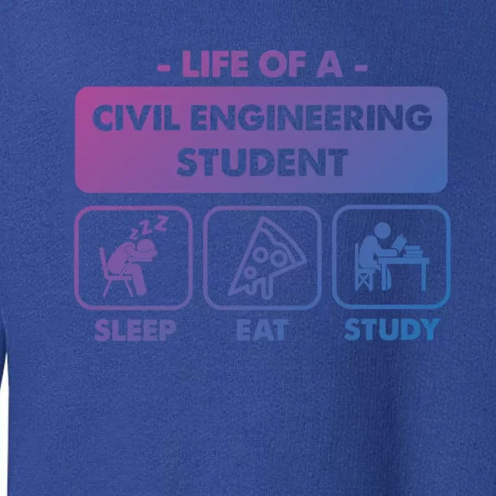 Civil Engineering Major Student Gift Meaningful Gift Toddler Sweatshirt