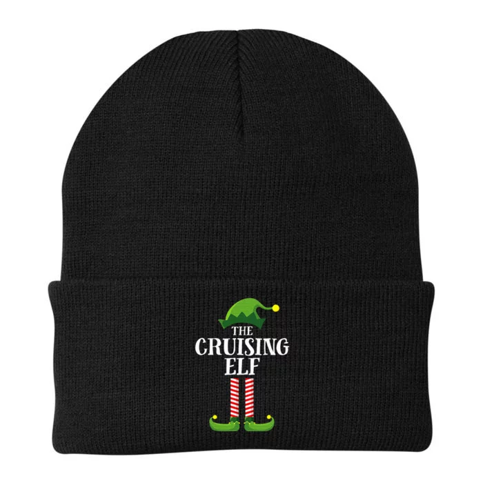 Cruising Elf Matching Family Cruise Christmas Funny Group Knit Cap Winter Beanie