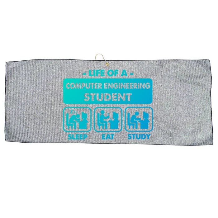 Computer Engineering Major Student Gift Large Microfiber Waffle Golf Towel