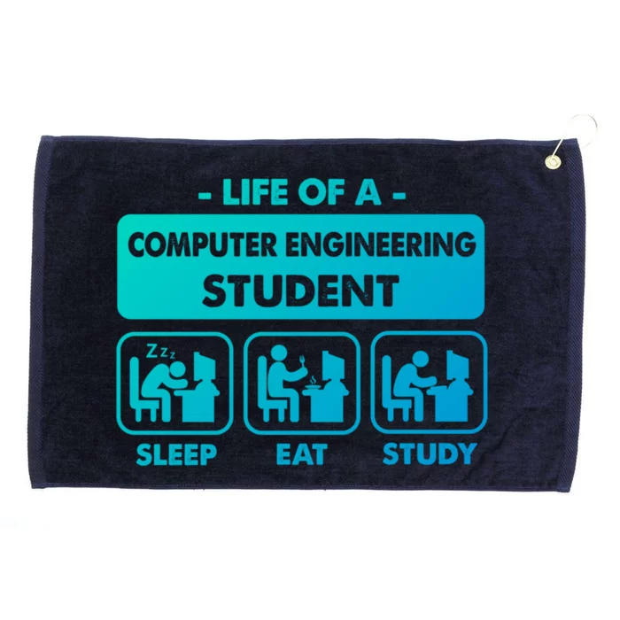 Computer Engineering Major Student Gift Grommeted Golf Towel