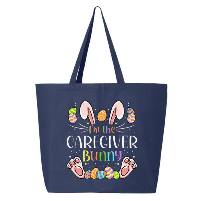 Caregiver Easter Matching Family Party Bunny Face Costume 25L Jumbo Tote