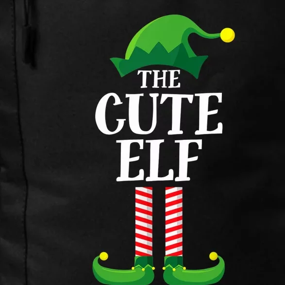 Cute Elf Matching Family Group Christmas Party Funny Elf Daily Commute Backpack