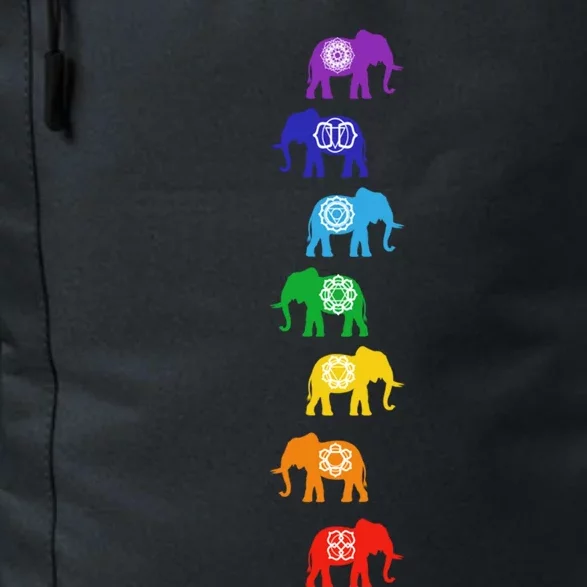 Chakra Elephant Meditation Reiki Animal Lover Yoga Great Gift Daily Commute Backpack