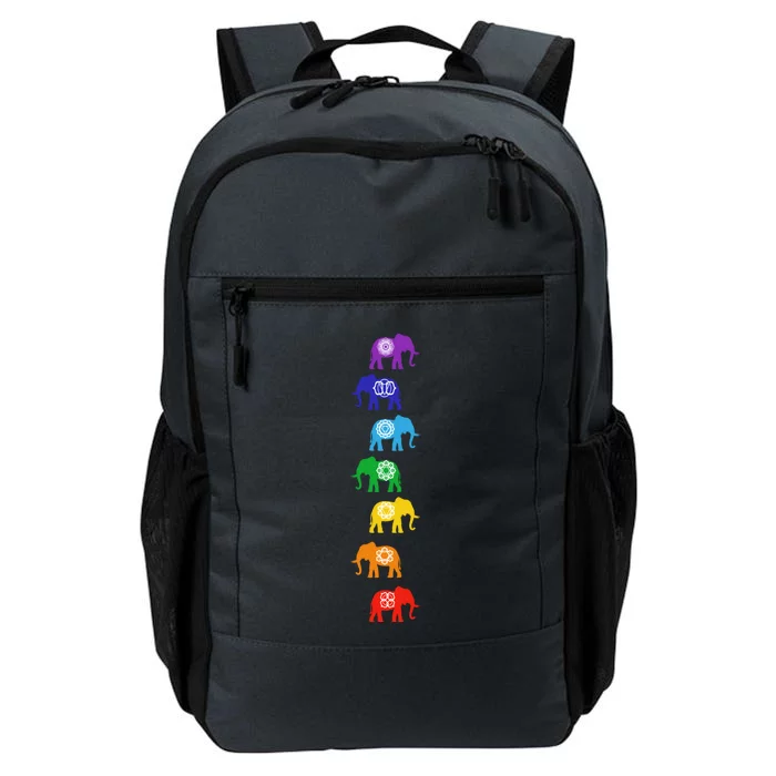 Chakra Elephant Meditation Reiki Animal Lover Yoga Great Gift Daily Commute Backpack