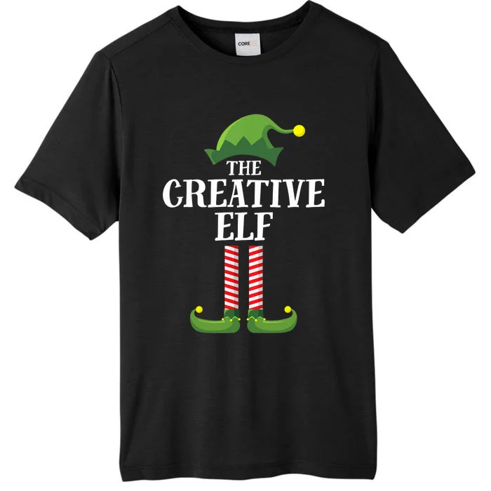 Creative Elf Matching Family Group Christmas Party ChromaSoft Performance T-Shirt