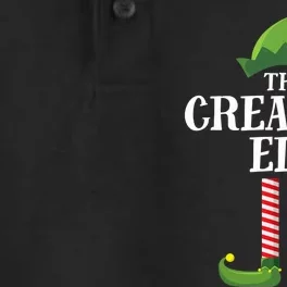 Creative Elf Matching Family Group Christmas Party Dry Zone Grid Performance Polo