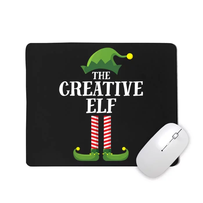 Creative Elf Matching Family Group Christmas Party Mousepad