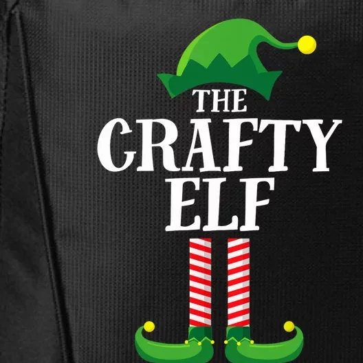 Crafty Elf Matching Family Group Christmas Party City Backpack