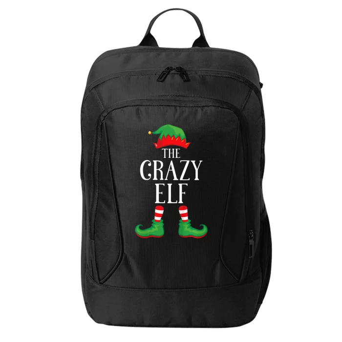 Crazy Elf Matching Group Xmas Funny Family Christmas City Backpack