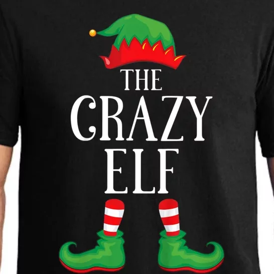 Crazy Elf Matching Group Xmas Funny Family Christmas Pajama Set