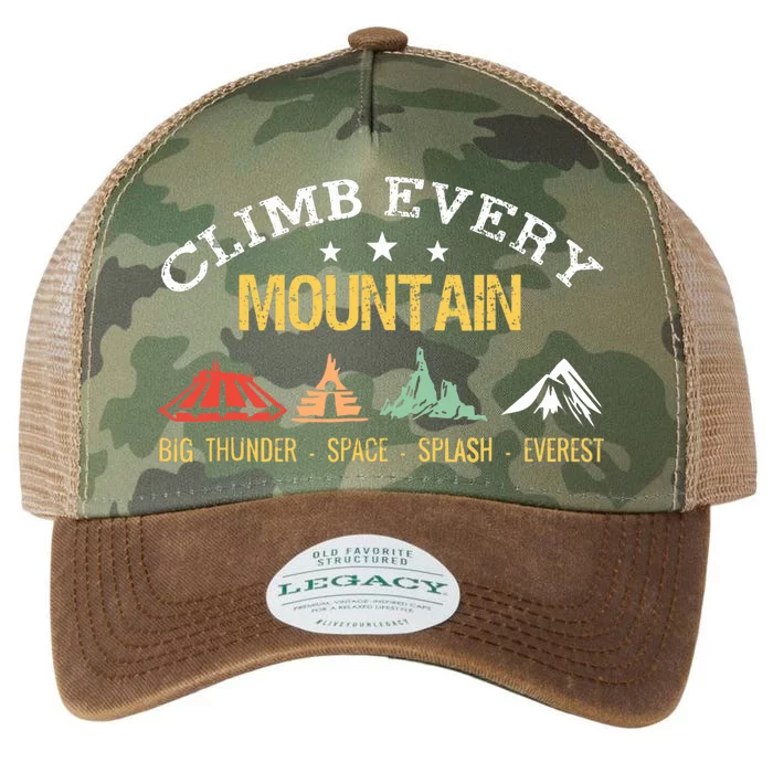 Climb Every Mountain Big Thunder Space Splashs Everests Legacy Tie Dye Trucker Hat