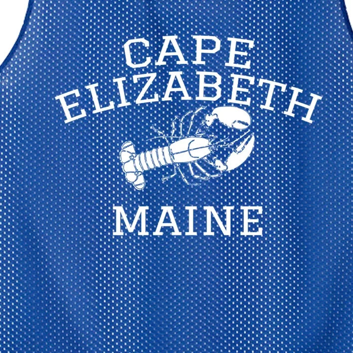 Cape Elizabeth Maine Lobster Gift Mesh Reversible Basketball Jersey Tank