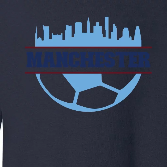 Cool England Manchester City FC Soccer Jersey Toddler Sweatshirt