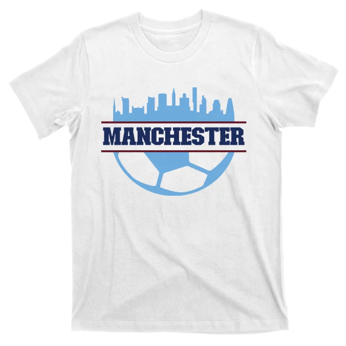 Cool England Manchester City FC Soccer Jersey T-Shirt