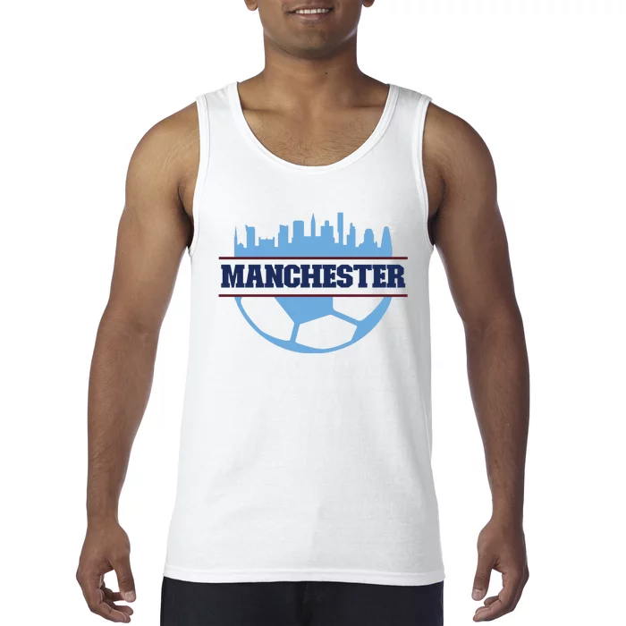 Cool England Manchester City FC Soccer Jersey Tank Top