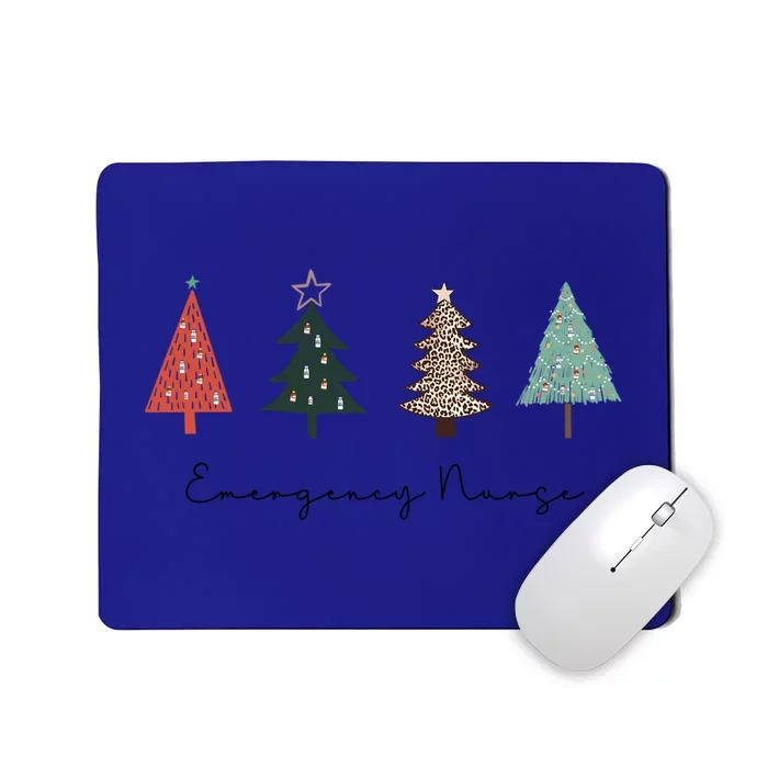 Christmas Er Nurse Emergency Room Staff Emergency Medicine Gift Mousepad