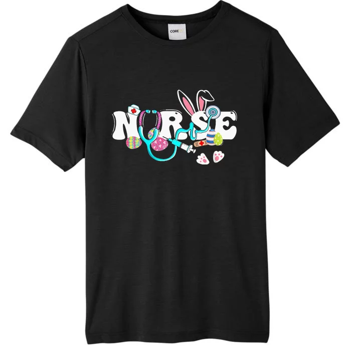 cute Easter Nurse easter bunny Easter Gifts For Nurses ChromaSoft Performance T-Shirt