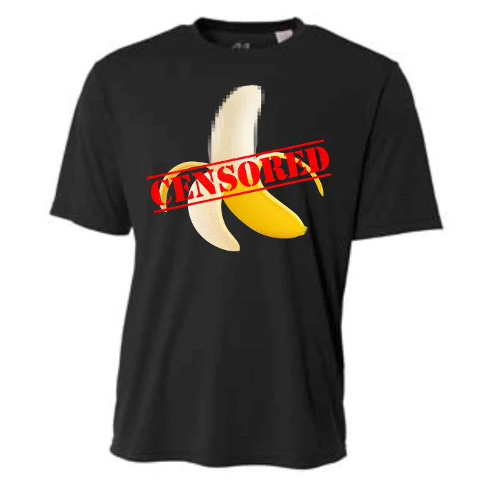 Censored Naked Banana Cooling Performance Crew T-Shirt